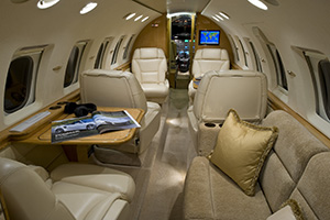 Hawker 800XP Interior JS