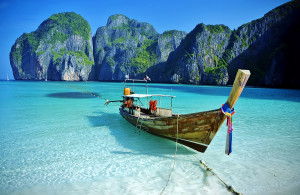 Maya Bay, Koh Phi Phi Ley, Thailand.