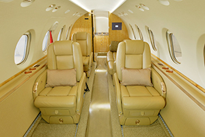 Hawker 750 Interior JS