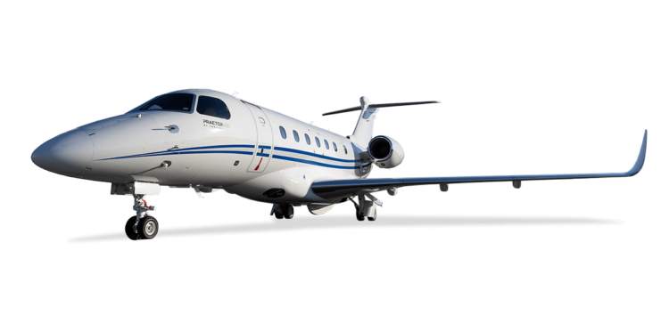 2022 Embraer Praetor 600 S/N 55020162