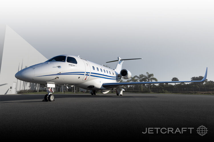 2022 Embraer Praetor 600 S/N 55020162