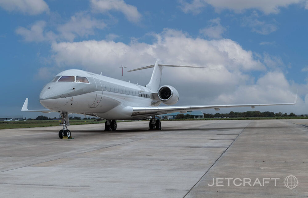 2017 Bombardier Global 6000 S/N 9754