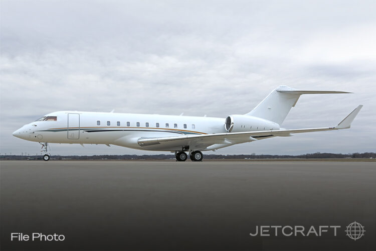 2016 Bombardier Global 5000 S/N 9683