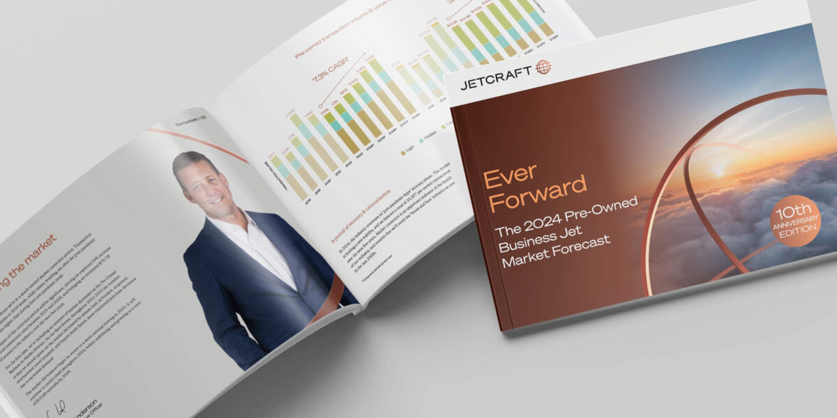 Pre-owned business jets selling 45% faster since 2019, reveals annual Jetcraft Market Forecast