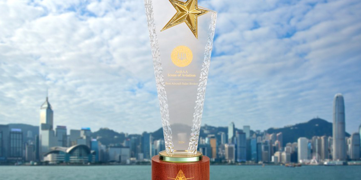 Celebrating seven years as AsBAA’s Best Aircraft Sales Broker
