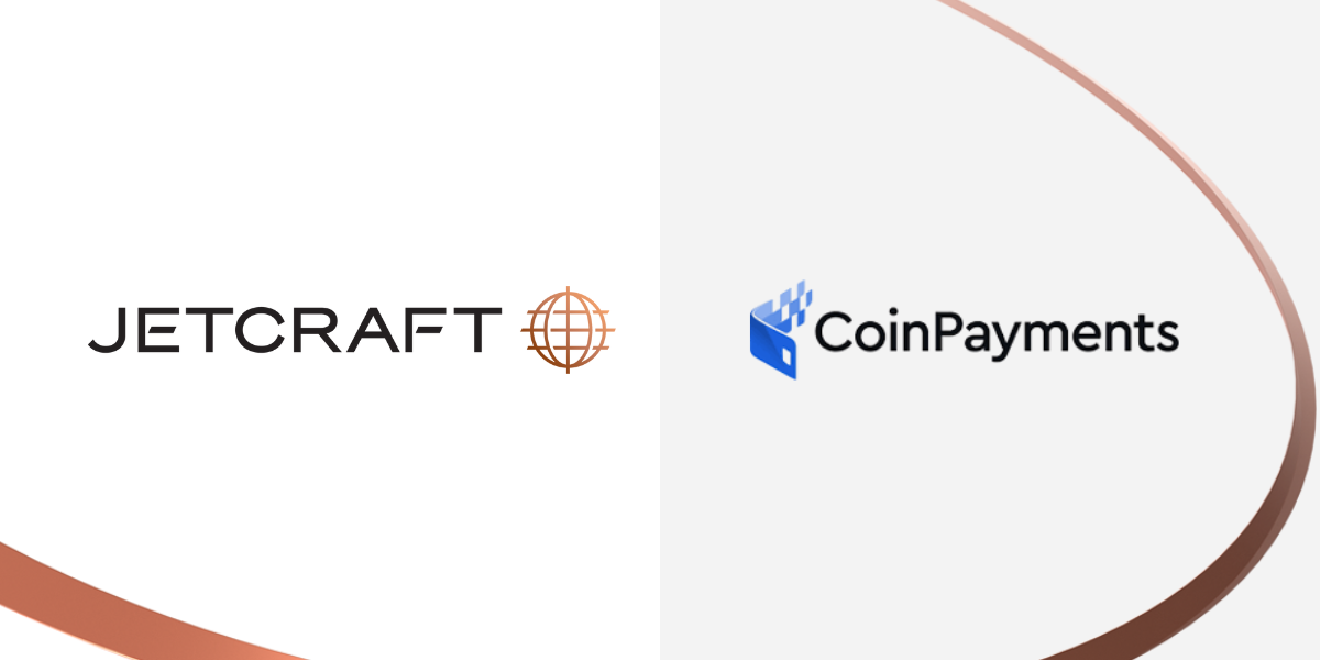 Coinpayments and Jetcraft forge landmark partnership to revolutionize business aviation payments with cryptocurrency