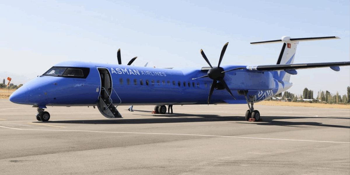 Jetcraft Commercial delivers Dash 8-400 to Asman Airlines